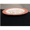 Image 2 : Ceramic Charger Platter w/ Seashell Motif & Wall Hanger, w/ Maker's Mark 15" Dia, 1.5"H