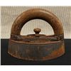 Image 1 : Cast Iron Vintage Steam Iron w/ Manufacturer Stamp 7" x 5"H