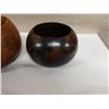 Image 8 : Qty 4 Wooden Bowls, 1 Marked Mango Wood, Misc Sizes