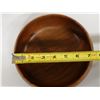 Image 8 : Kamani Wood Bowl 7" Dia, 4"H