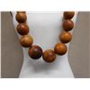 Image 2 : Kamani Seed Graduated Long Lei Necklace 40"L