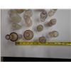 Image 8 : Multiple Miniature Glass Bottles, Misc Sizes to 5.5"H