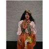 Image 2 : Hawaiian Hula Doll w/ Uli Uli & Haku Lei 15"H
