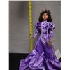 Image 8 : Hawaiian Doll w/ Porcelain Head & Hands in Purple Holoku by Sharon Miyahira 20"H