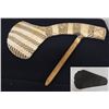 Image 1 : Wrapped Ceremonial Stone Head Axe w/ Wood Handle & Flint Blade from New Guinea 24"x 14"L