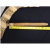 Image 8 : Wrapped Ceremonial Stone Head Axe w/ Wood Handle & Flint Blade from New Guinea 24"x 14"L