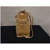 Image 2 : Woven Basket w/ Lid & Straps from New Guinea 10" x 12"H