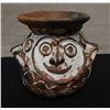 Image 1 : Ceramic Vase w/ Multi-Face Sides 6"Dia, 8"H