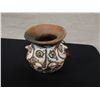 Image 2 : Ceramic Vase w/ Multi-Face Sides 6"Dia, 8"H