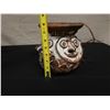 Image 8 : Ceramic Vase w/ Multi-Face Sides 6"Dia, 8"H