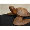 Image 2 : Carved Wooden Turtle 16" x 12" x 6.5"H