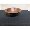 Image 2 : Carved Wooden Kava Bowl from Samoa 10" Dia, 4"H