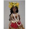Image 2 : Hawaiian Heritage Dolls "Pua-Nani" (beautiful flower) w/ Haku Lei by Mary Yap, 15"H