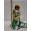 Image 8 : Hawaiian Heritage Dolls "Nani" (beauty) in Green Laueae Holoku by Mary Yap, 16"H