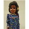 Image 2 : Hawaiian Doll w/ Plastic Face in Blue Holoku 12"H