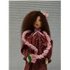 Image 2 : Hawaiian Cloth Doll in Pink Mu'uMu'u by Sharon Miyahira 9.5"H