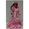 Image 1 : Hawaiian Heritage Dolls "Nani" (beauty) in Pink Holoku by Mary Yap, 16"H