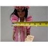 Image 8 : Hawaiian Heritage Dolls "Nani" (beauty) in Pink Holoku by Mary Yap, 16"H