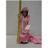 Image 9 : Hawaiian Heritage Dolls "Nani" (beauty) in Pink Holoku by Mary Yap, 16"H