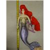 Image 8 : Small Wonder Cloth Mermaid w/ Red Hair & Purple Tail 20"H