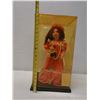 Image 8 : Hawaiian Cloth Doll in Pink Mu'uMu'u w/ Bear by Sharon Miyahira in Case 19"H