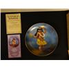 Image 2 : Royal Hawaiian Collector Plate "Little Tahitian Hula" w/ COA #207 by Dana Poirier 8.5" Dia