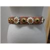 Image 2 : Floral & Beaded Belt w/ Tie Close 28"L