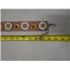 Image 8 : Floral & Beaded Belt w/ Tie Close 28"L
