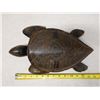 Image 8 : Carved Ironwood Turtle 14" x 8.5" x 3.5"H