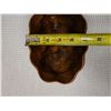Image 8 : Oval Mango Wood Bowl w/ Scalloped Edges 7" x 5" x 3.5"H