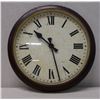 Image 1 : Vintage E-II Large Round Shop Clock (not working) 23" Dia