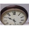 Image 2 : Vintage E-II Large Round Shop Clock (not working) 23" Dia