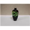 Image 1 : Small Black Vase w/ Dragon 2.5" Dia, 4.75"H