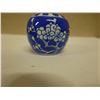 Image 8 : Small Blue & White Ginger Jar w/ Lid Marked China 2.5" Dia, 2.5"H