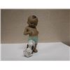 Image 2 : Chinese Porcelain Boy w/ Dog  7"H