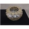 Image 2 : Capiz Shell Pendant Lamp Shade 12" Dia, 8"H