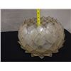 Image 8 : Capiz Shell Pendant Lamp Shade 12" Dia, 8"H