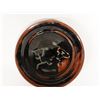 Image 2 : Round Plate w/ Paddler Hieroglyphs by Bob Hoenig Maui 10"L