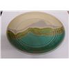 Image 1 : Ceramic Plate w/ Landscape Motif w/ Maker's Mark 12.5" Dia