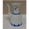 Image 1 : Chinese Blue White Soy Shoyu Decanter Bottle w/ Lid & Maker's Mark 5"H