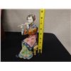 Image 8 : Chinese Porcelain Doll Girl Playing Flute w/ Maker's Mark 8.5"H