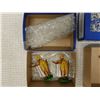 Image 2 : Qty 2 Miniature Hawaiian King Kamehameha Pewter Figurines & Maori Warrior Approx. 2.5"H