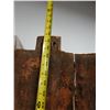 Image 25 : Large Carved Wooden Shield Ancestor Panel from New Guinea w/ Bird Motif (cracked) 18" x 92"H