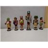 Image 1 : Qty 6 Hawaiian Nutcrackers by Artist Lorna Blackburn, Misc Sizes