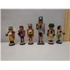 Image 2 : Qty 6 Hawaiian Nutcrackers by Artist Lorna Blackburn, Misc Sizes
