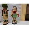 Image 8 : Qty 6 Hawaiian Nutcrackers by Artist Lorna Blackburn, Misc Sizes