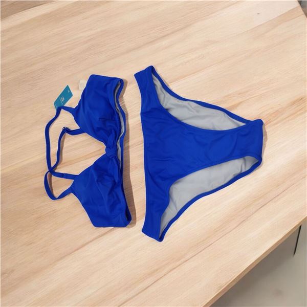 Royal Blue two piece bathing suit Size L