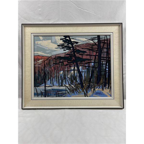 Framed Oil Painting