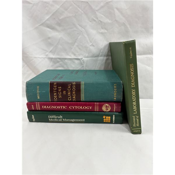Vintage Medical Textbooks