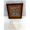Image 1 : Antique Old Kimono Framed Stencil